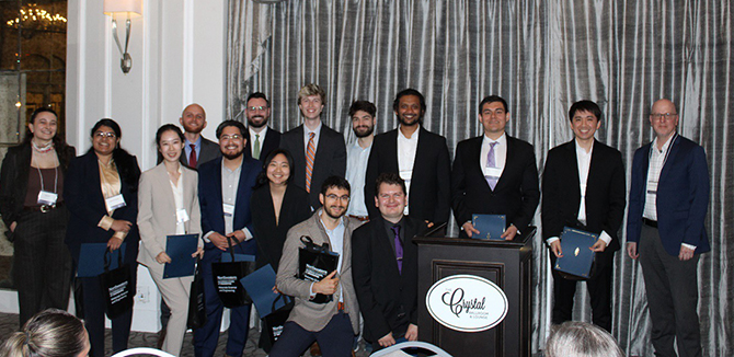 Jack and Hilliard participants with Prof. Wolverton