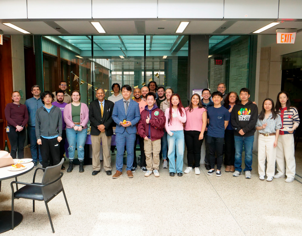 Yukun with friends and collegues