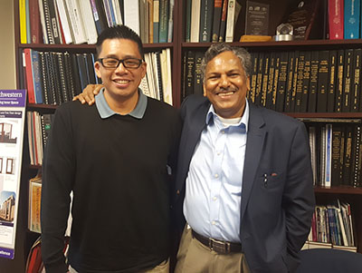 Dr. Stanley Chou with Prof. Dravid